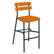 Palmer Metal Bar Stool in Black FInish19ba3292f4c2779780