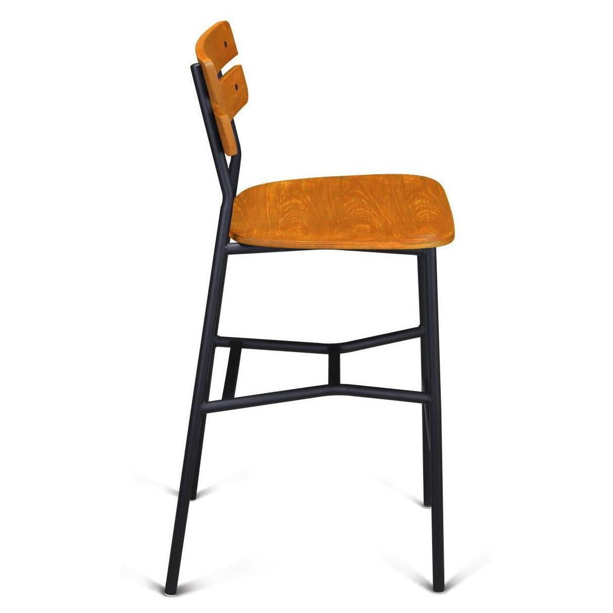 Palmer Metal Bar Stool in Black FInish19ba3292f4c4be9567