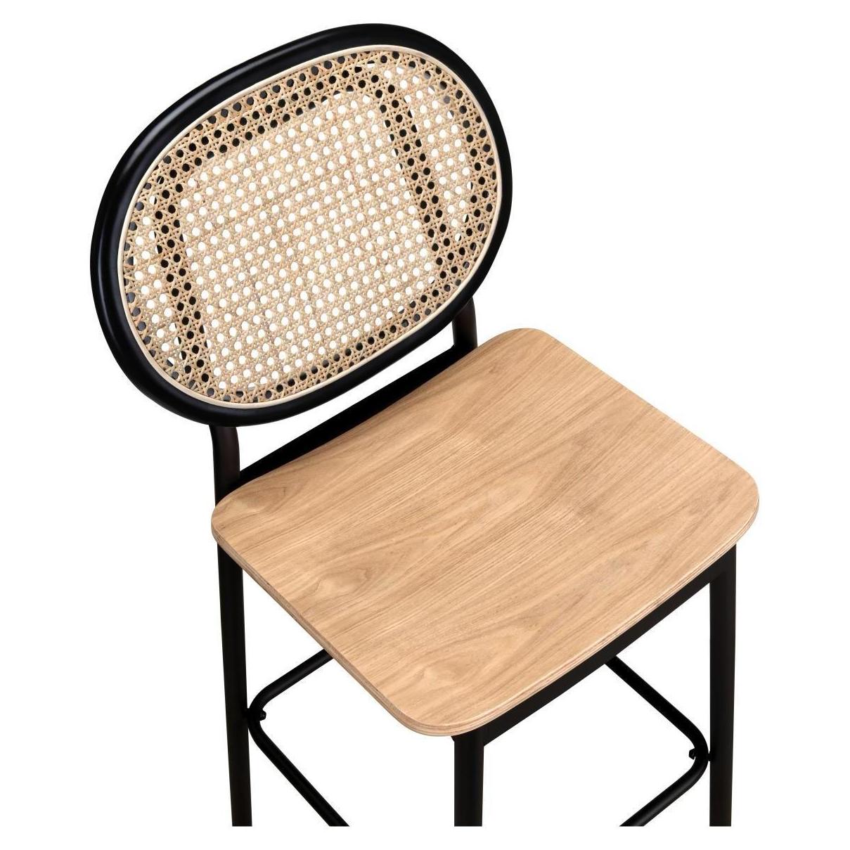 Venice Cane Metal Bar Stool19ba3a97c215843520