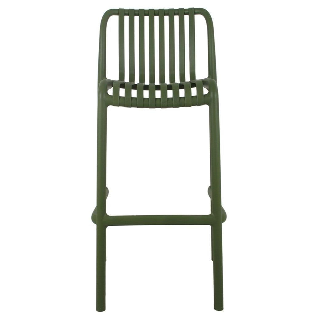 Valencia Outdoor Resin Bar Stool