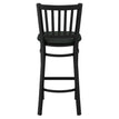 Vertical Slat Metal Bar Stool19c43570b9b13f56ff