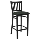 Vertical Slat Metal Bar Stool19c43570b9b340f75b