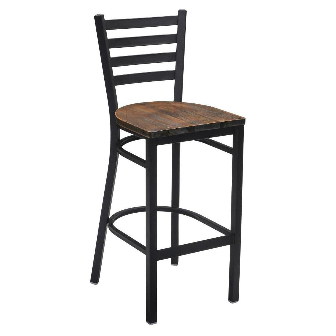 Premium Metal Ladder Back Bar Stool19c0abfe1206154860