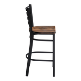 Premium Metal Ladder Back Bar Stool19c0abfe1202871a0c