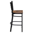Premium Metal Ladder Back Bar Stool19c0abfe1202871a0c