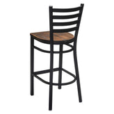 Premium Metal Ladder Back Bar Stool19c0abfe1204a56f33