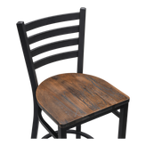 Premium Metal Ladder Back Bar Stool19c0abfe1202acbb35