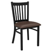 Metal Vertical Slat Restaurant Chair19c43513c233da2832