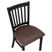 Metal Vertical Slat Restaurant Chair19c43513c233868c3b
