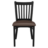 Metal Vertical Slat Restaurant Chair19c43513c23100df71