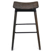 Slate Black Backless Bar Stool19cd308d0a427d688d