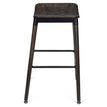 Slate Black Backless Bar Stool19cd308d0a444c605b