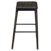 Slate Black Backless Bar Stool19cd308d0a444c605b