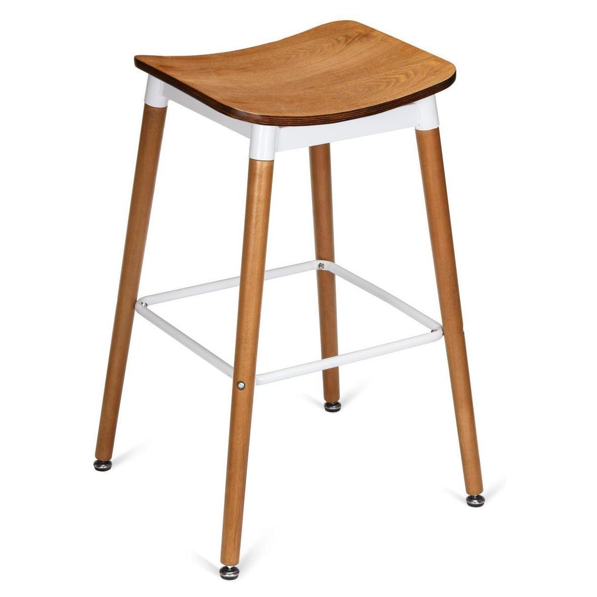 Slate White Backless Bar Stool19cd30aa48d2420c6