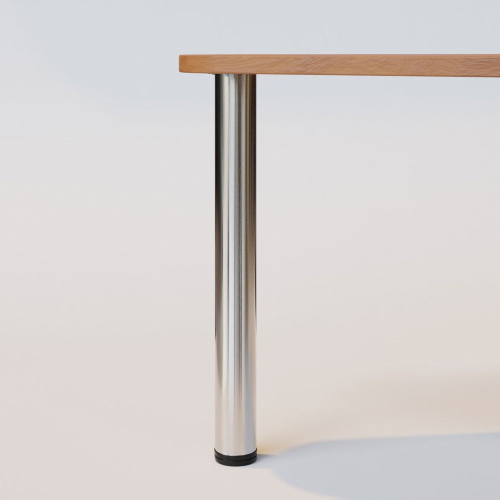 Rockwell 3" Diameter Dining Height Single Table Leg