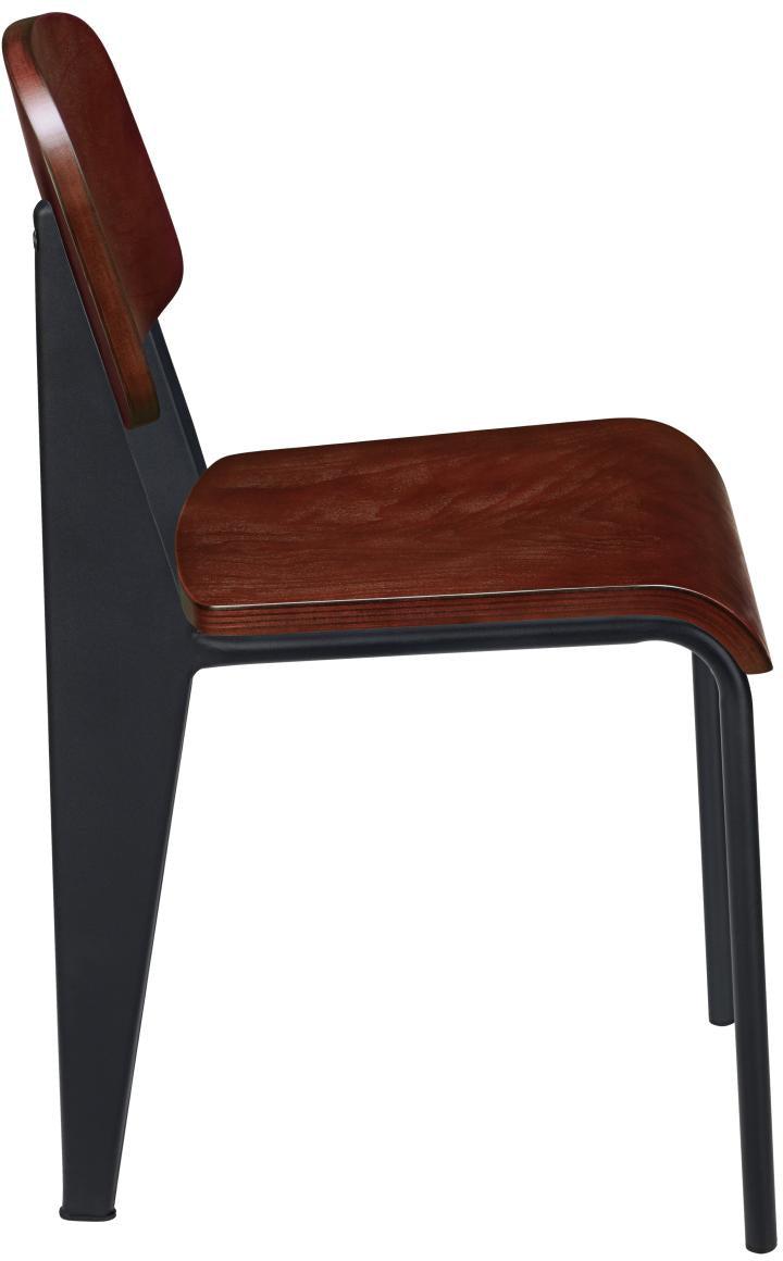 Nico Metal Chair with Wood Back19ba4cd05ee6feffe5