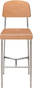Nico Bar Stool with Wood Back and Seat19ba4df32fb65826fc