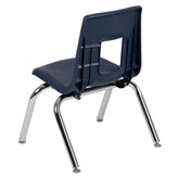 Mickey Advantage Navy Student Stack School Chair - 12-inch