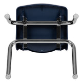 Mickey Advantage Navy Student Stack School Chair - 12-inch
