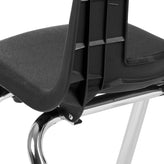 Mickey Advantage Black Student Stack School Chair - 14-inch