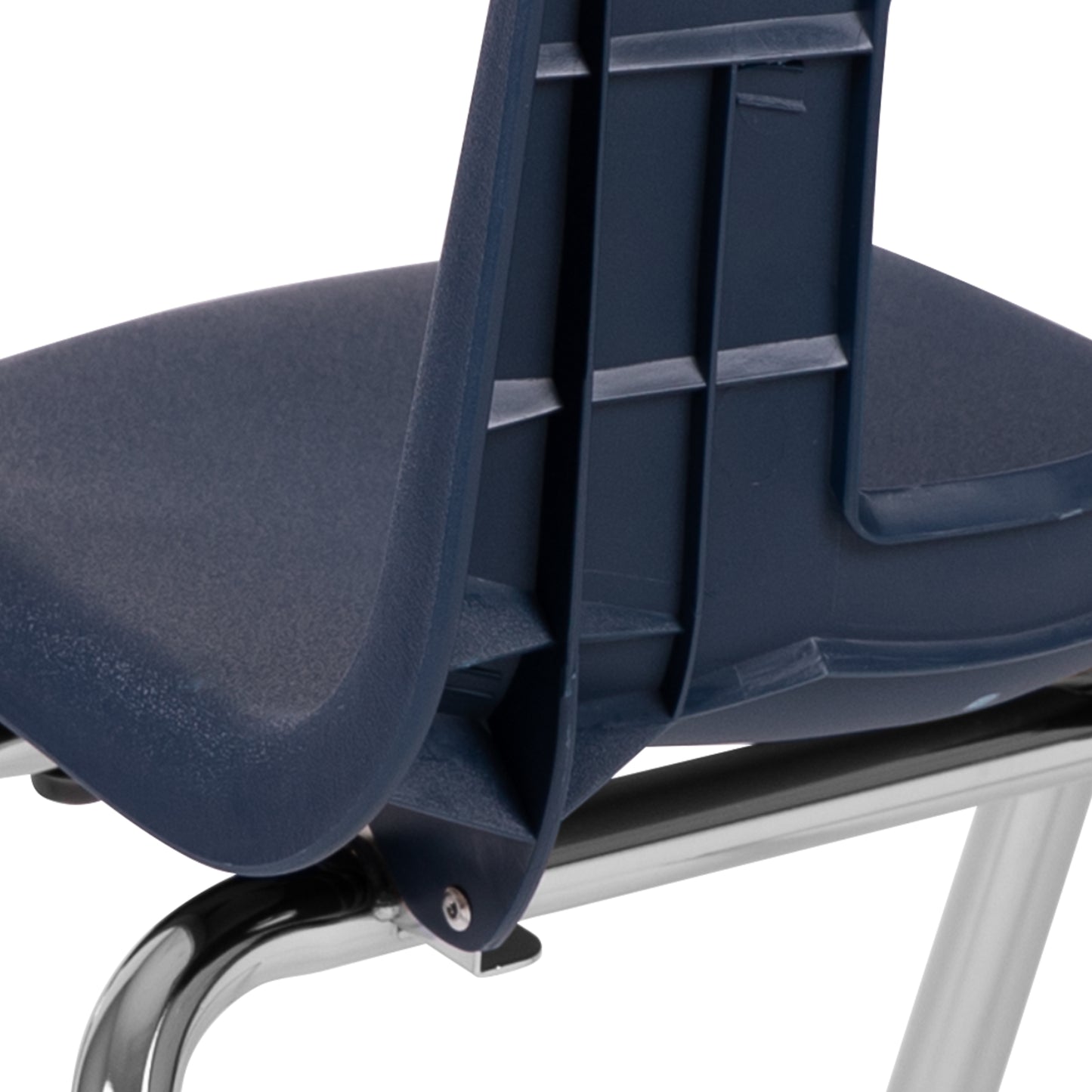Mickey Advantage Navy Student Stack School Chair - 14-inch