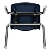 Mickey Advantage Navy Student Stack School Chair - 14-inch