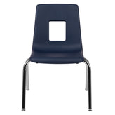 Mickey Advantage Navy Student Stack School Chair - 16-inch