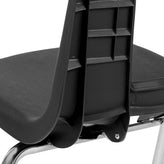 Mickey Advantage Black Student Stack School Chair - 18-inch