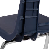 Mickey Advantage Navy Student Stack School Chair - 18-inch