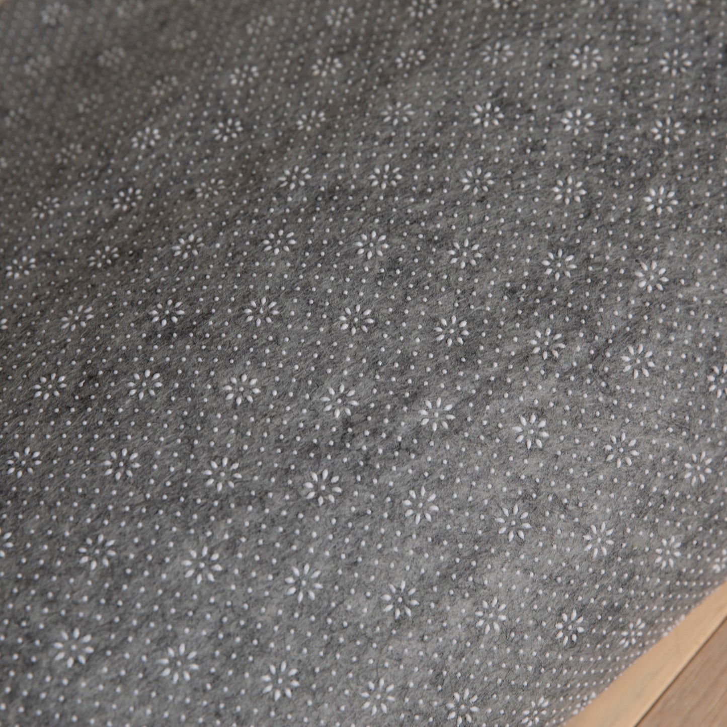 Minnie Slide-Stop® Multi-Surface Reversible Non-Slip Cushion Rug Pad, 1/4" Thick, Floor Protection, for 5'x8' Area Rug, Gray