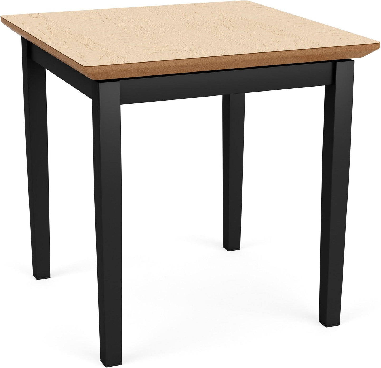 Amherst Steel Waiting Reception End Table Metal Frame 20x20" High Pressure Laminate Top