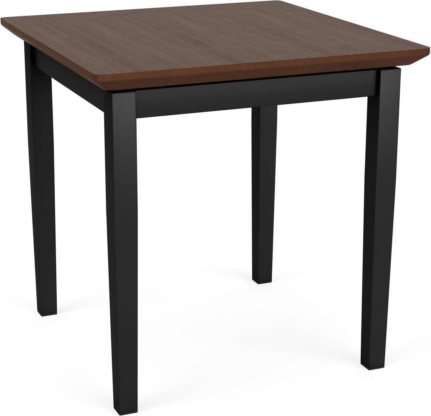 Amherst Steel Waiting Reception End Table Metal Frame 20x20" High Pressure Laminate Top