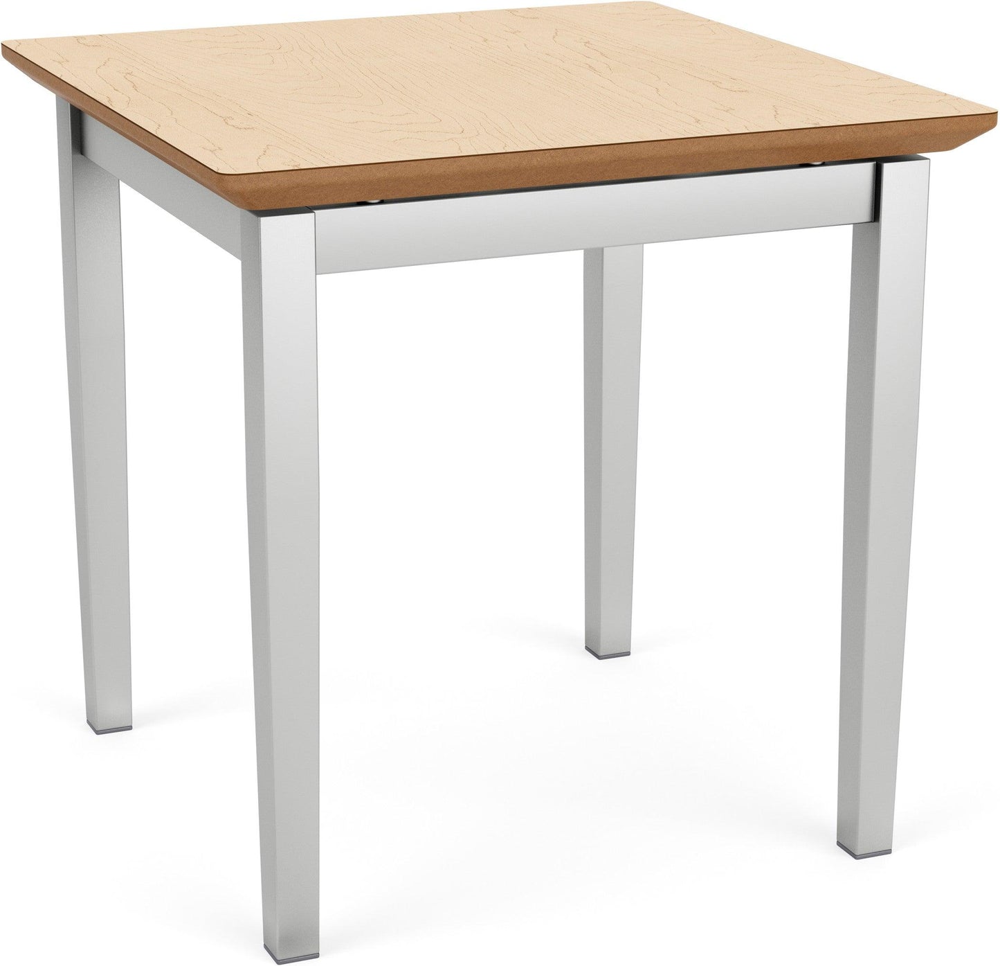 Amherst Steel Waiting Reception End Table Metal Frame 20x20" High Pressure Laminate Top