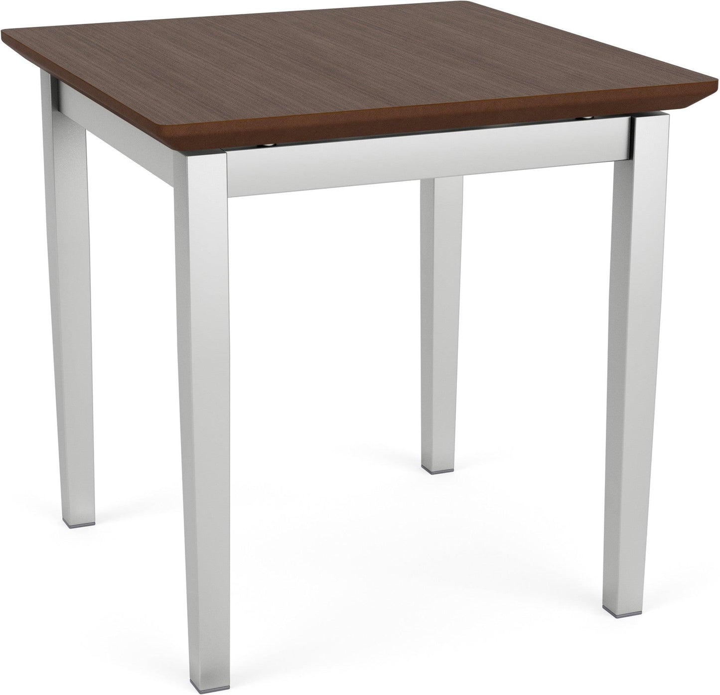 Amherst Steel Waiting Reception End Table Metal Frame 20x20" High Pressure Laminate Top