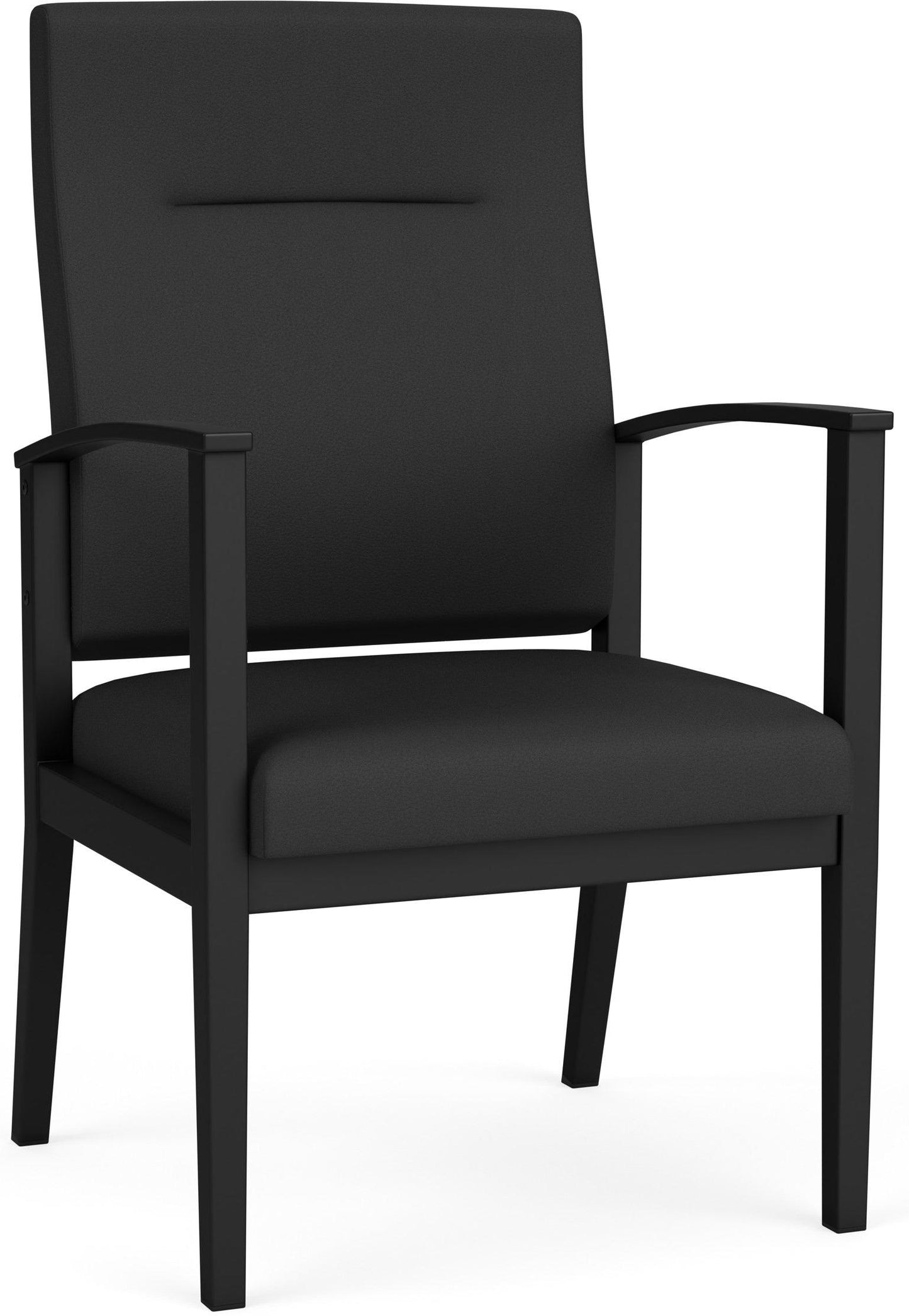 Amherst Steel Waiting Reception Patient Chair High Back Metal Frame