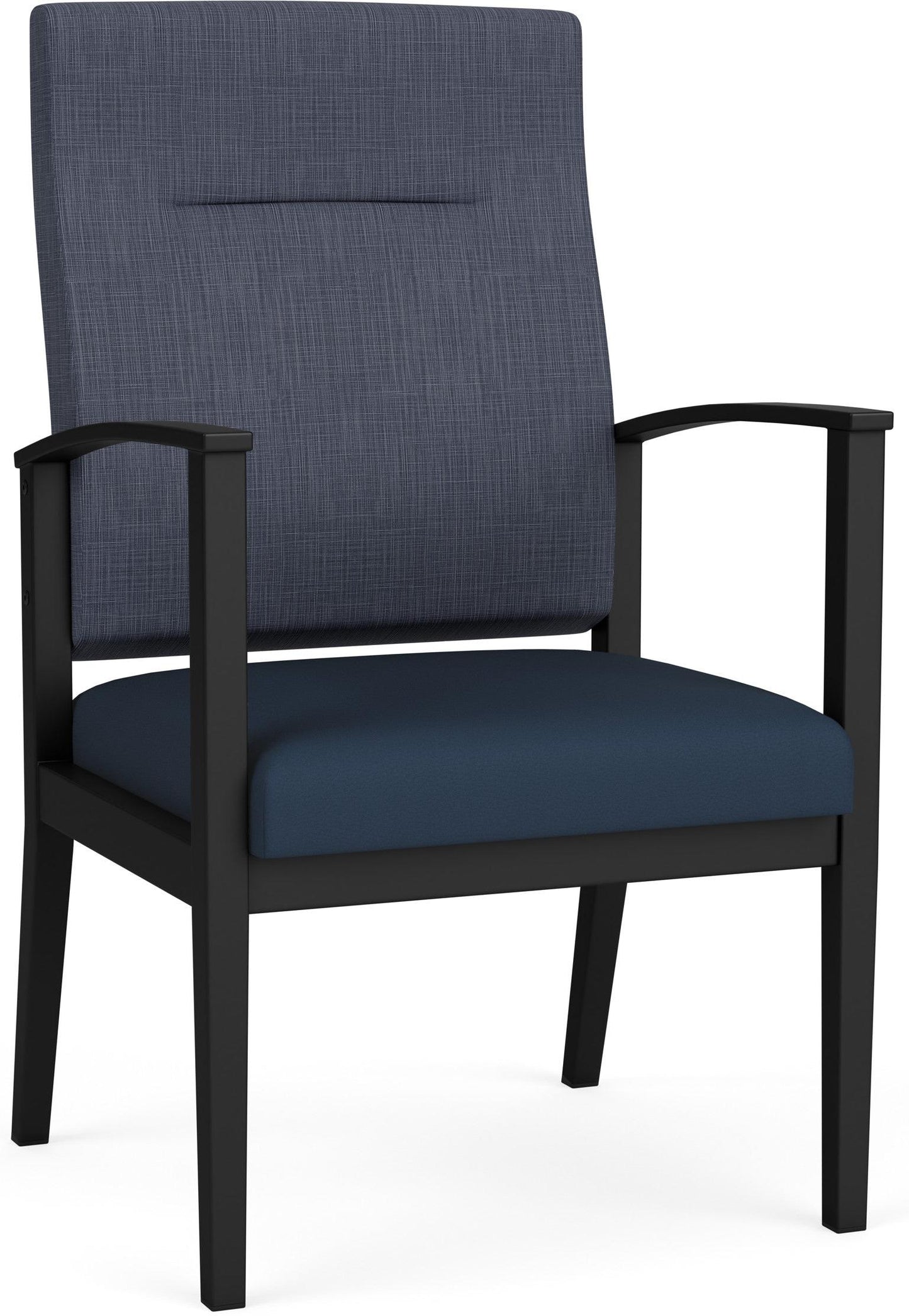 Amherst Steel Waiting Reception Patient Chair High Back Metal Frame