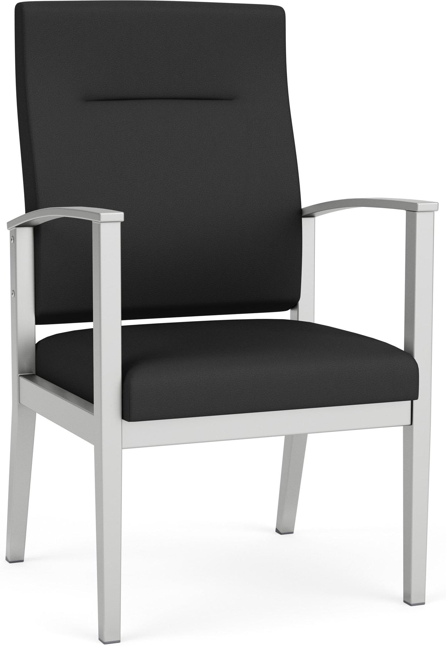 Amherst Steel Waiting Reception Patient Chair High Back Metal Frame