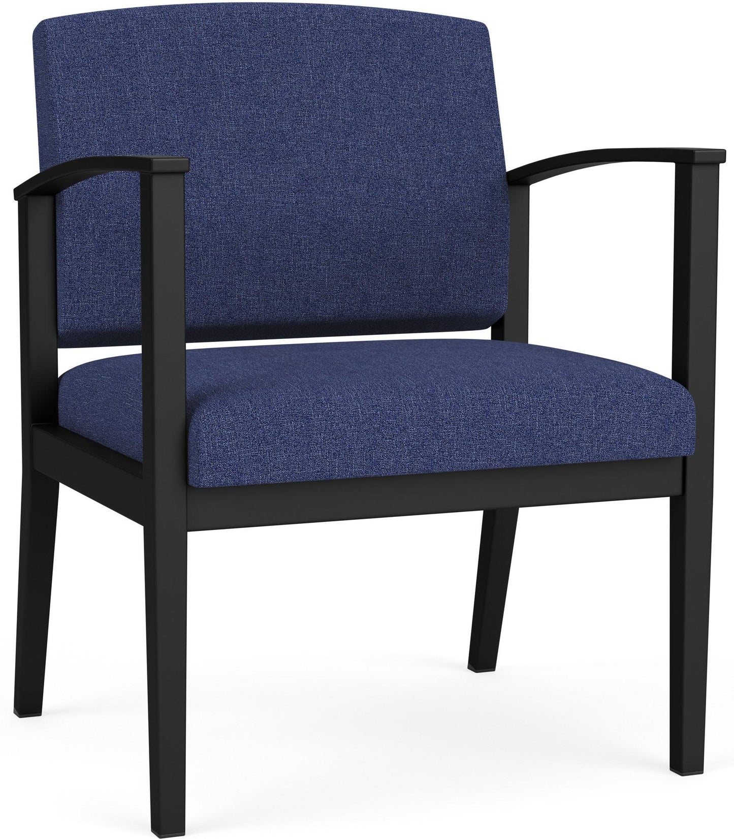 Amherst Steel Waiting Reception Wide Guest Chair Metal Frame