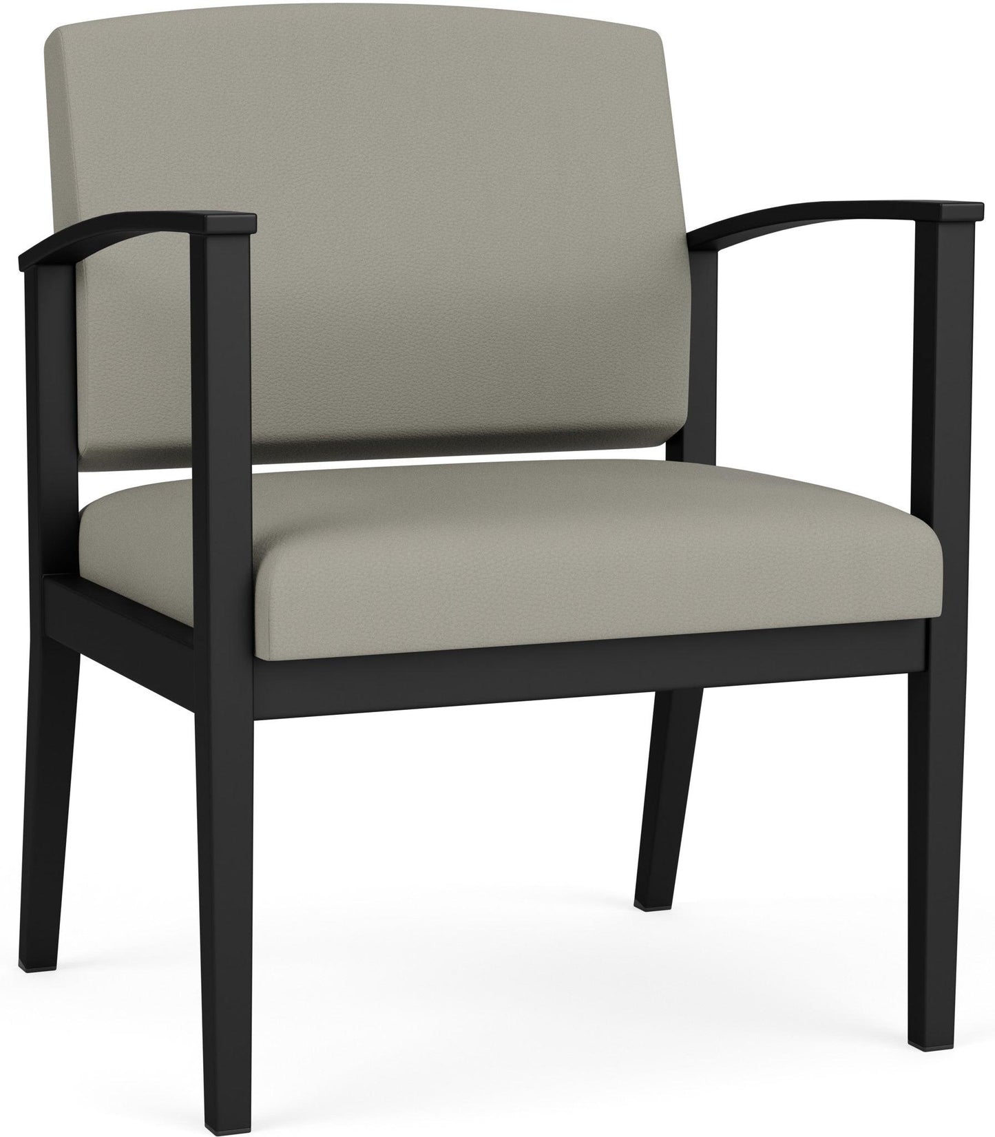 Amherst Steel Waiting Reception Wide Guest Chair Metal Frame