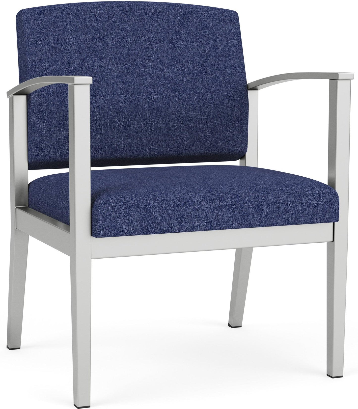 Amherst Steel Waiting Reception Wide Guest Chair Metal Frame