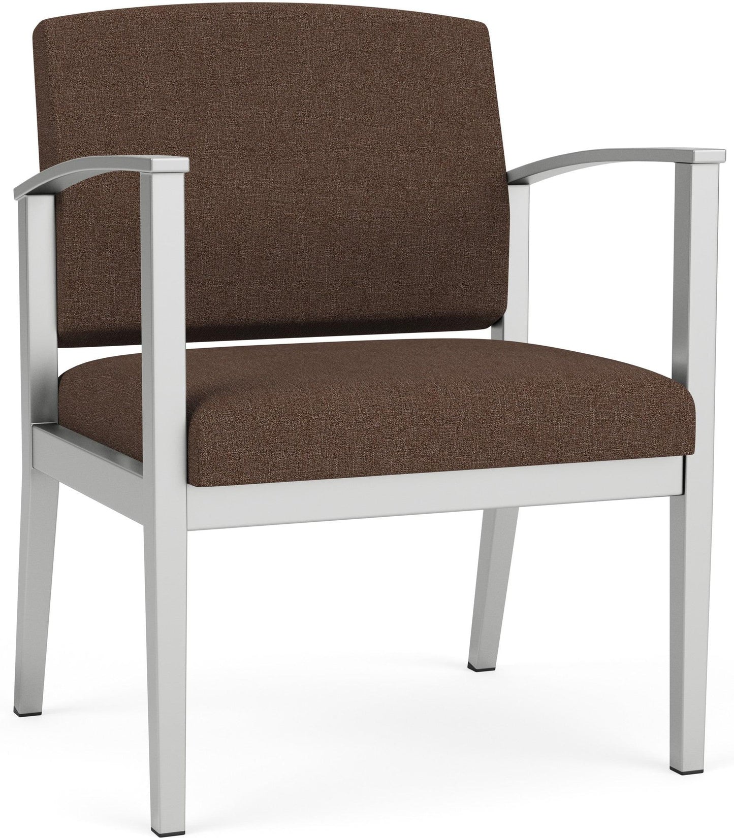 Amherst Steel Waiting Reception Wide Guest Chair Metal Frame