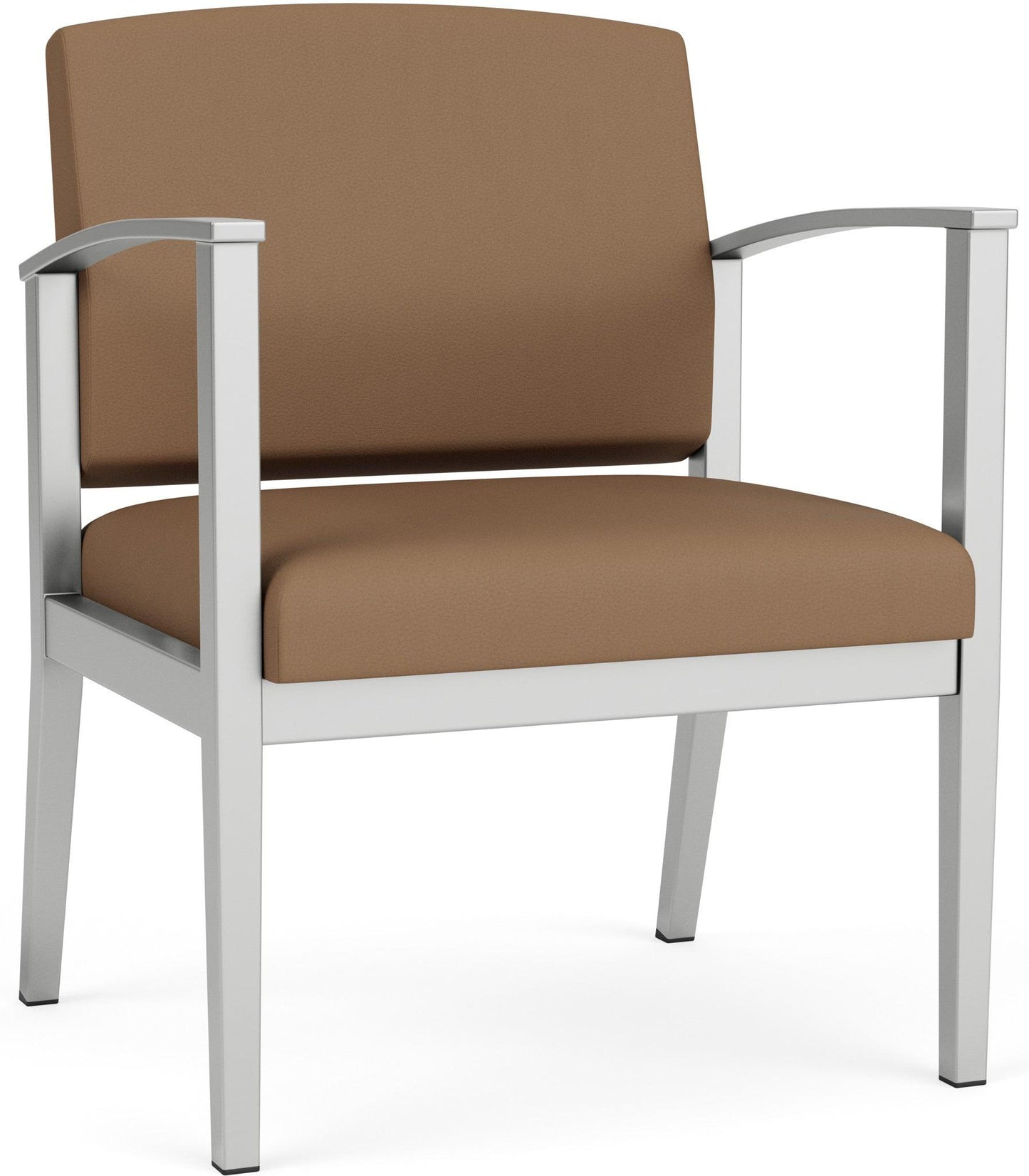 Amherst Steel Waiting Reception Wide Guest Chair Metal Frame