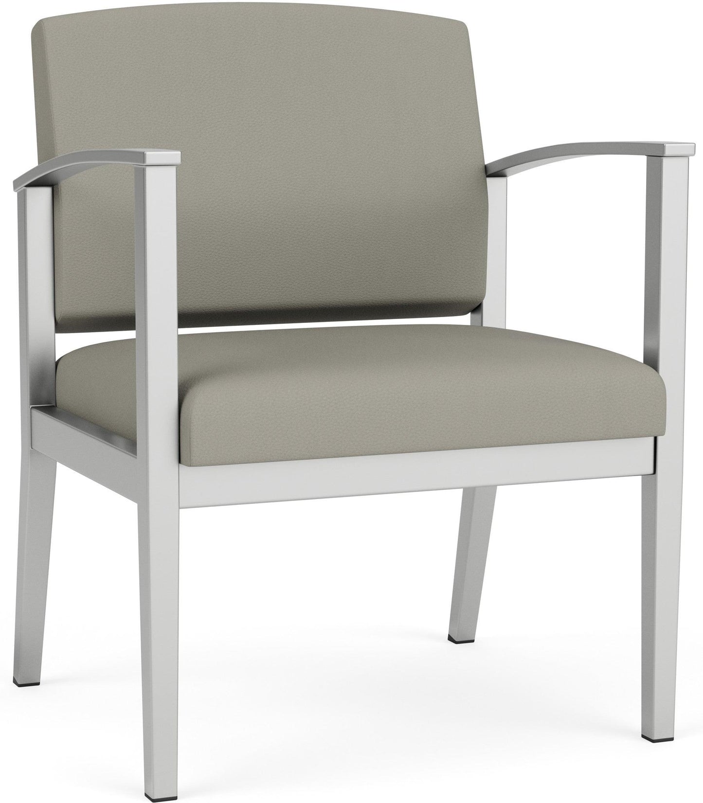 Amherst Steel Waiting Reception Wide Guest Chair Metal Frame