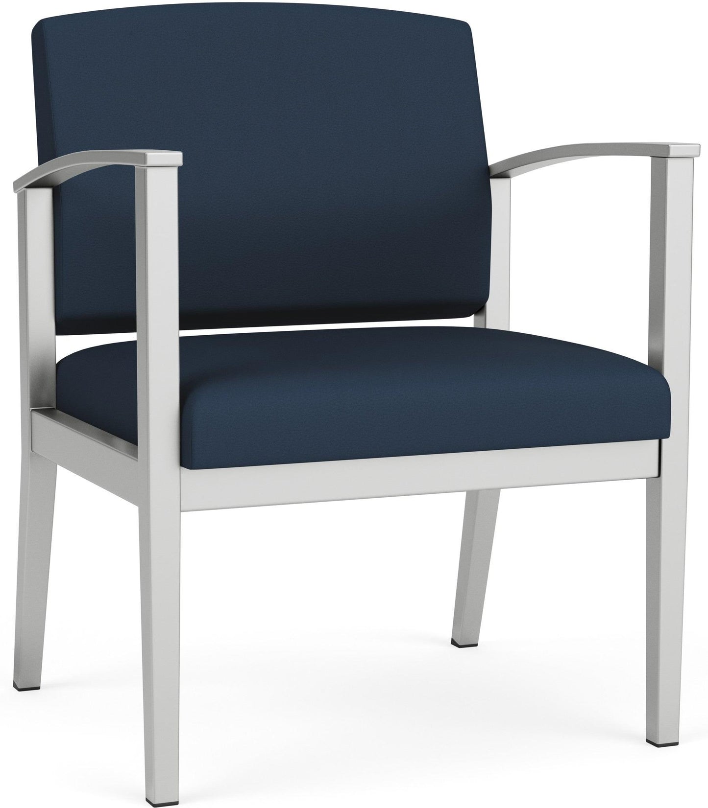 Amherst Steel Waiting Reception Wide Guest Chair Metal Frame