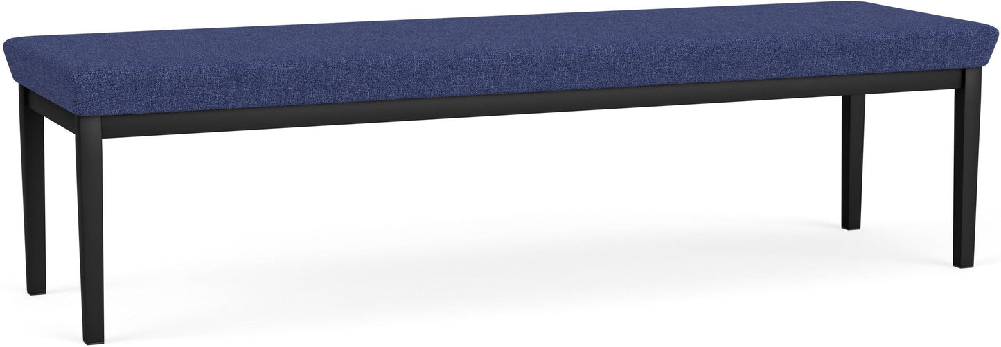 Amherst Steel Waiting Reception 3 Seat Bench Metal Frame