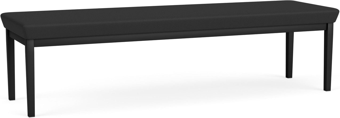 Amherst Steel Waiting Reception 3 Seat Bench Metal Frame
