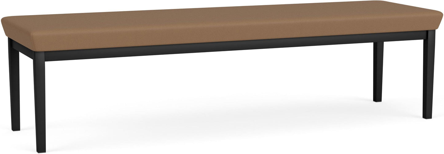 Amherst Steel Waiting Reception 3 Seat Bench Metal Frame