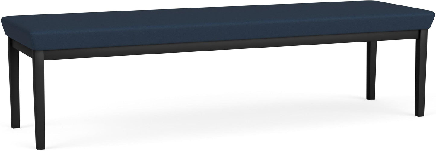 Amherst Steel Waiting Reception 3 Seat Bench Metal Frame