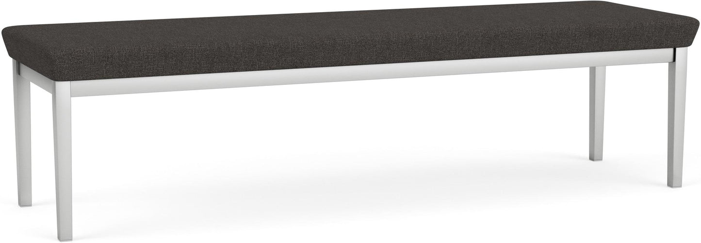 Amherst Steel Waiting Reception 3 Seat Bench Metal Frame