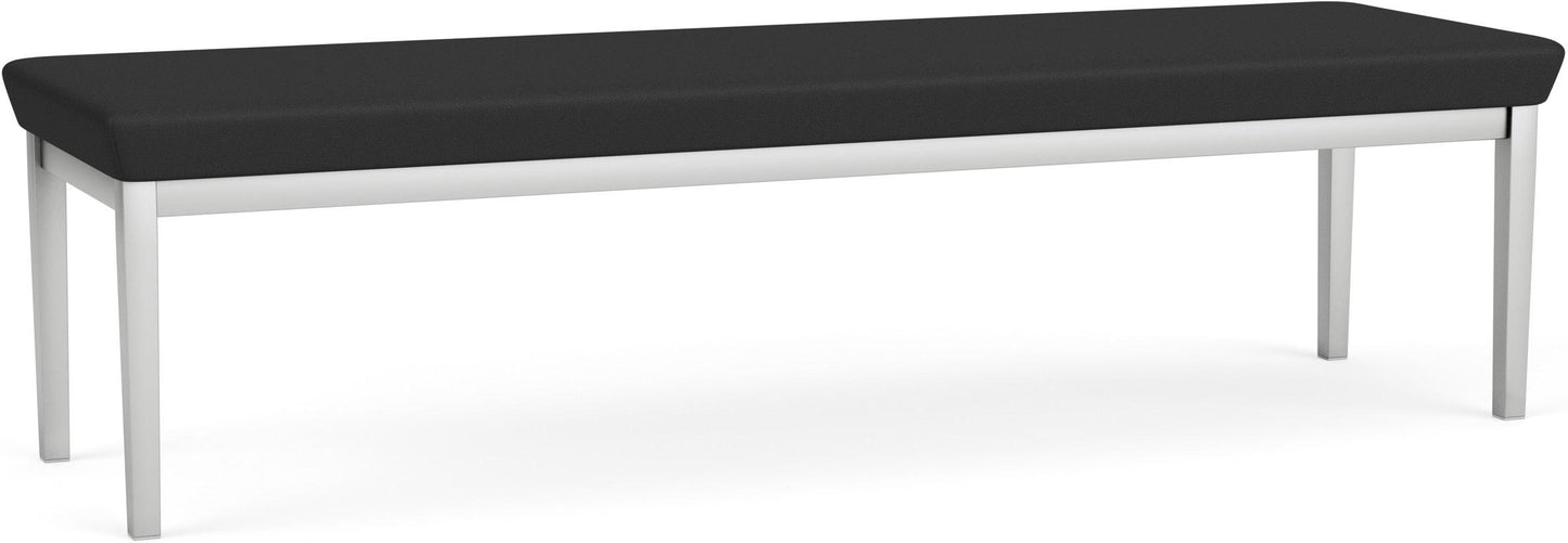 Amherst Steel Waiting Reception 3 Seat Bench Metal Frame